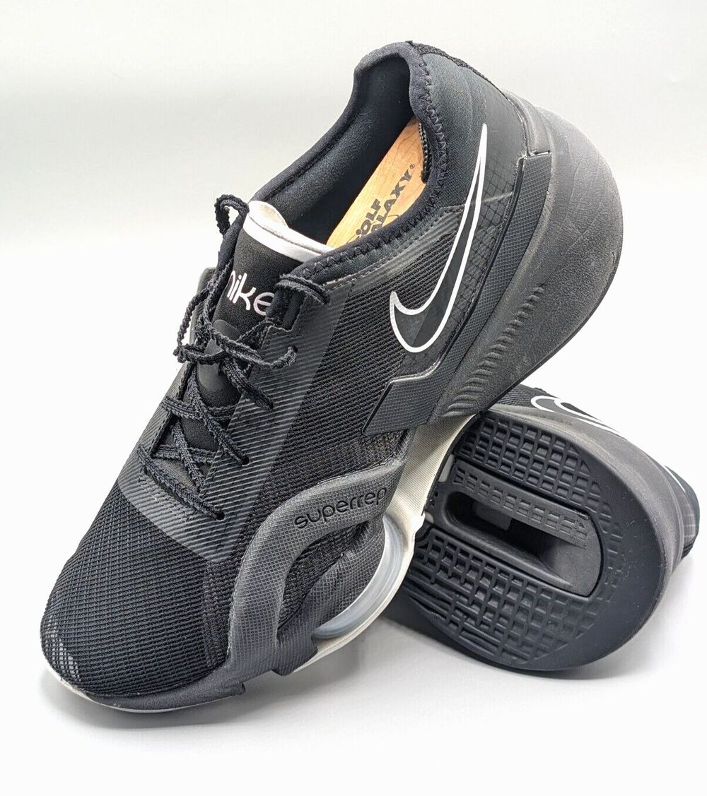 Nike Air Zoom SuperRep 3 HIIT Training Shoes Womens Size 9.5 Black DA9492-010